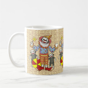 Tasse Singe Chaussette Clown