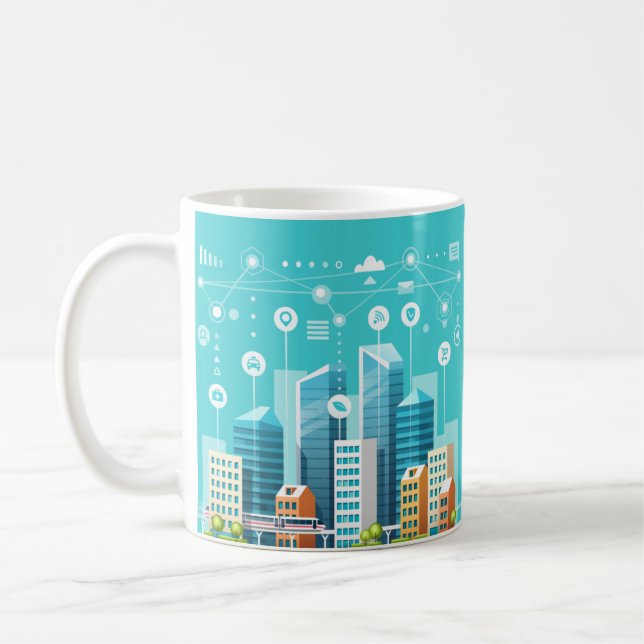Tasse Smart City MUG (Gauche)