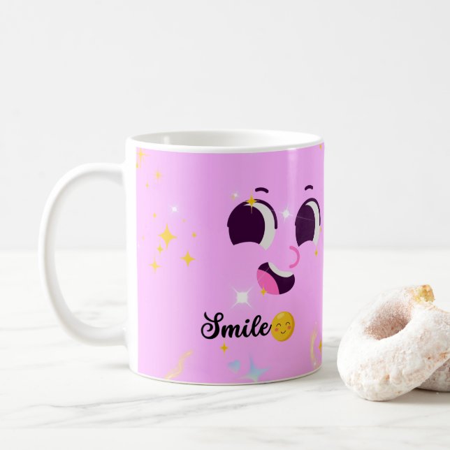 Tasse Smile Cute Kawaii & Always With Love (Avec donut)