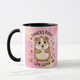 Tasse Snack d'abord, vie après – Amateur de snack
