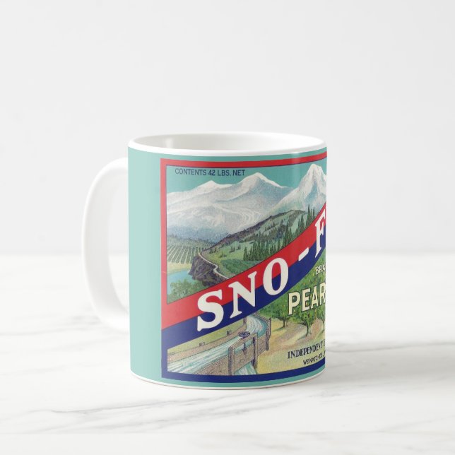 Tasse Sno-Fed Poires (Devant gauche)