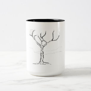 Tasse solitaire d'arbre