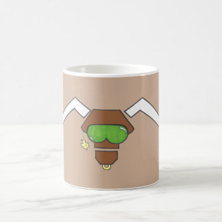 Tasse solitaire de boeuf d'étoile d'Attitudinous