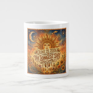 Tasse Solstice d'Été 2026 Céleste Soleil Lune