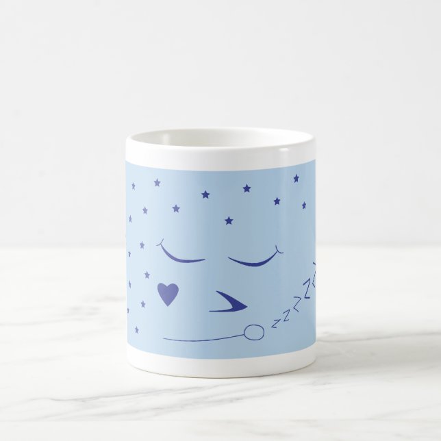 Tasse somnolente de visage (Centre)