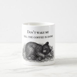 Tasse somnolente d'ours
