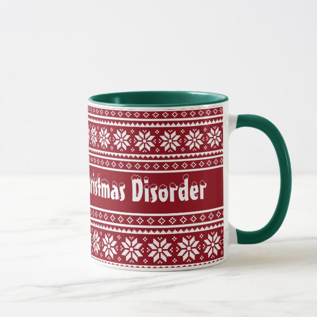 Tasse sonnerie Trouble Obsessionnel de Noël (Droite)