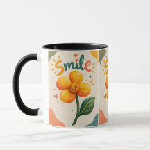 Tasse souriante