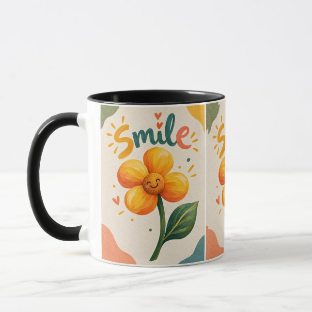 Tasse souriante (Gauche)