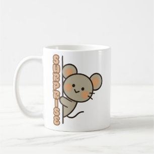 Tasse Souris Mignonne Surprise Mug Kawaii Café
