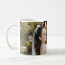 Tasse souvenir photo de mariage
