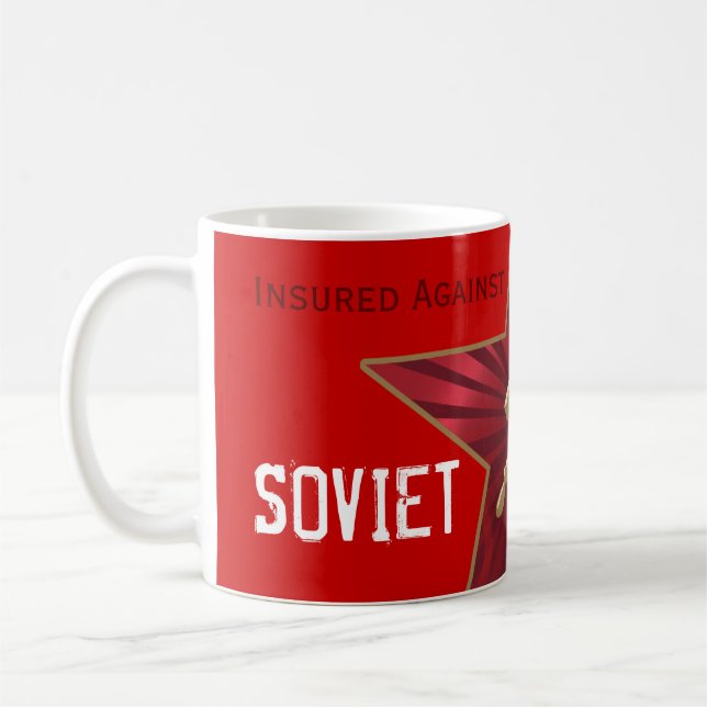Tasse soviétique de couverture (Gauche)
