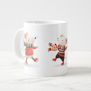 Tasse spéciale Amis Souris d'Hiver