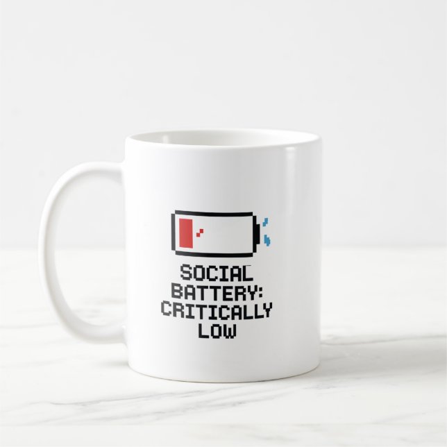 Tasse Spéciale Avec une Pointe d'Humour (Gauche)
