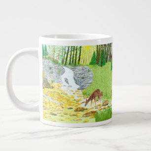 Tasse spéciale biche et faon