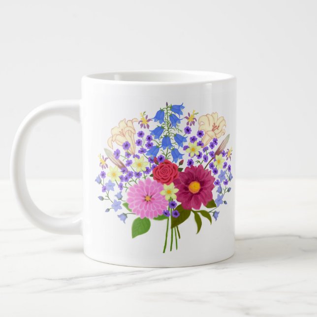 Tasse Spéciale Blumenstrauss (Gauche)