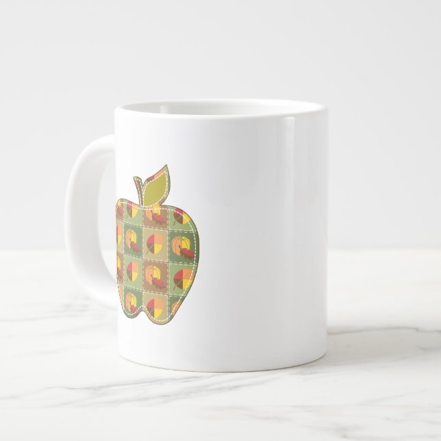 Tasse Spéciale Couvre-Lit d'Automne (Devant gauche)