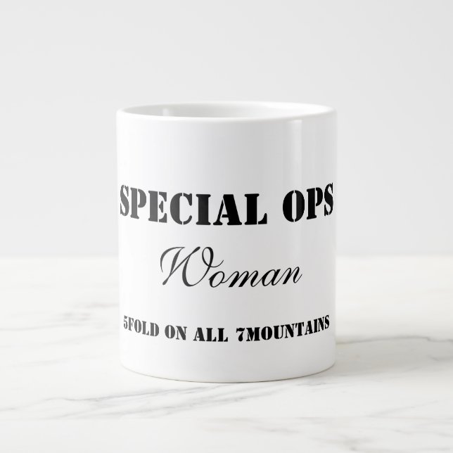Tasse spéciale de femme d'Ops (Devant)