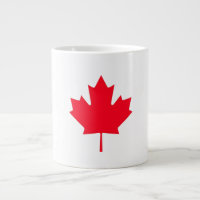 Tasse spéciale feuille d'érable canadienne