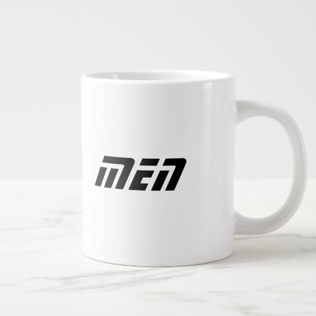 Tasse Spéciale Géante Imprimée Nom Homme Couleur N (Droite)