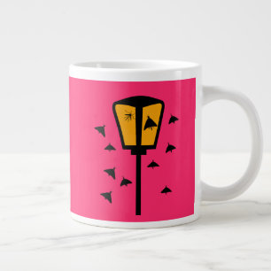 Tasse spéciale Lumière de rue et papillons de nuit