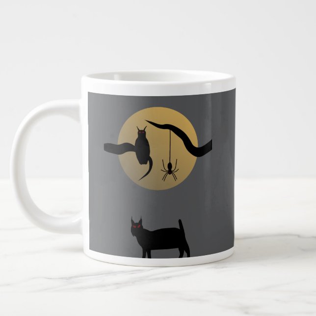 Tasse spéciale pleine lune hantée (Gauche)