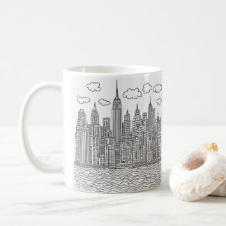 tasse spéciale pour les gratte-ciels de Manhattan