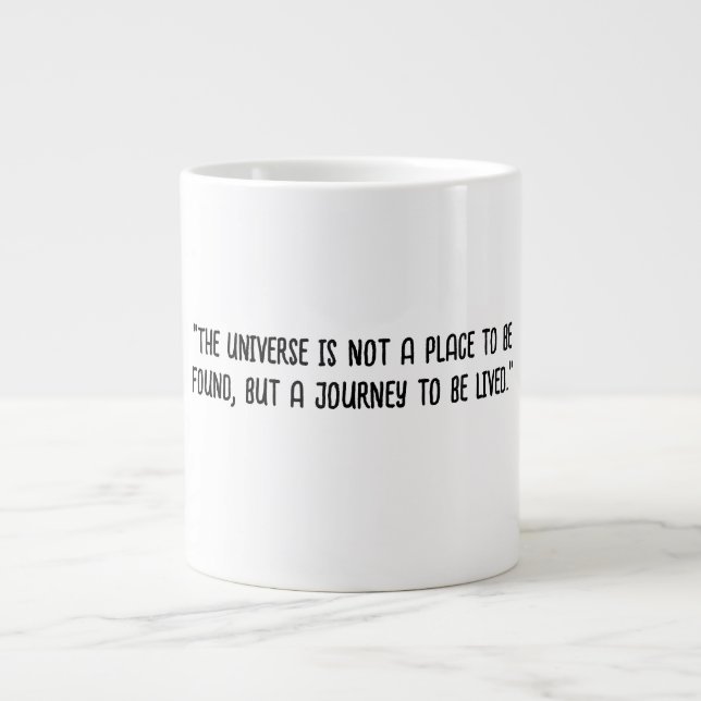 Tasse spéciale pour un voyage à travers l'univers (Devant)