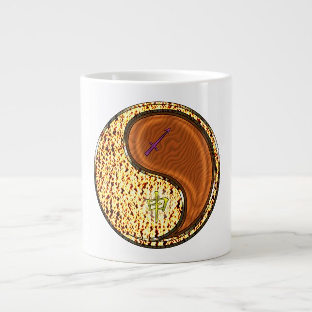 Tasse spéciale Sagittaire & Singe de Bois (Devant)