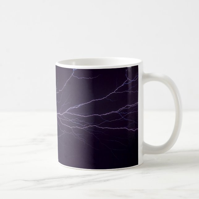 Tasse spectaculaire de boulon de foudre (Droite)