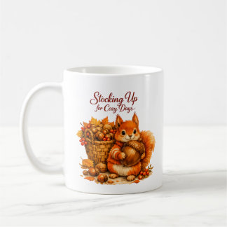 Tasse Squirrel pour les Journées Cosy – Automne Wa