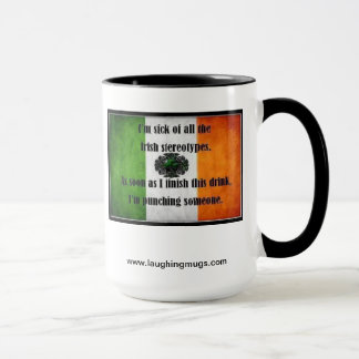 Tasse stéréotypée irlandaise