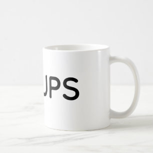 Tasse STEUPS. Édition minimaliste