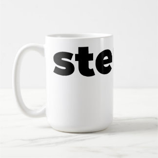 Tasse Steups - Noir