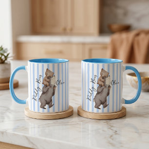 Tasse Stripe Daddy Bear Cadeau de la Fête des Père