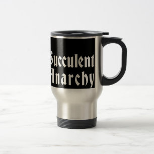 Tasse succulente de voyage d'acier inoxydable