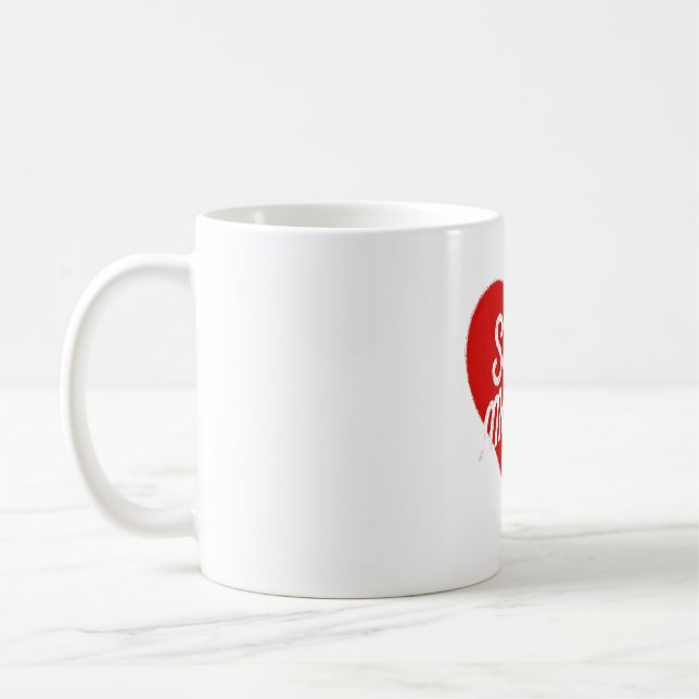 Tasse sucre MAMAN meilleur cadeau (Gauche)