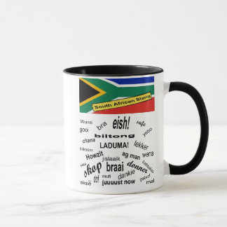 Tasse sud-africaine d'argot