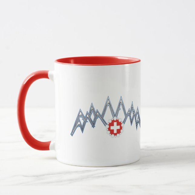 Tasse suisse d'Alpes (Gauche)