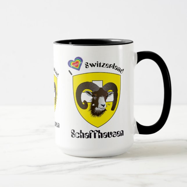 Tasse suisse de Schaffhouse (Droite)
