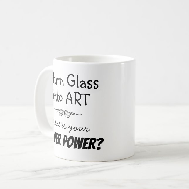 Tasse Super Artiste Verre (Devant gauche)