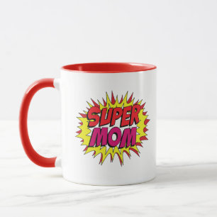 Tasse Super Maman Pop Art BD