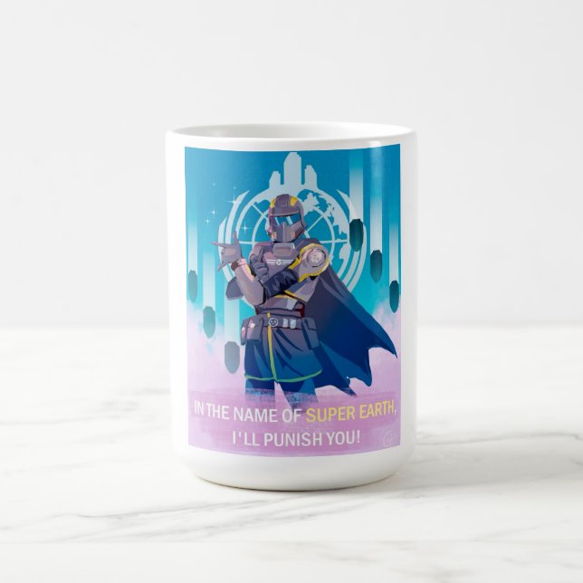 Tasse Super Terre Helldivers 2 (Centre)