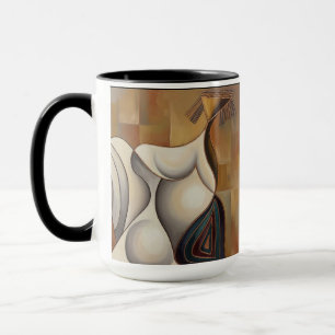 tasse surréaliste Femme en Roues