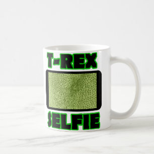 Tasse T-Rex Selfie Bras Courts Dinosaure Drôle