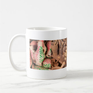 tasse, tasse avec images artisanales marocaines de