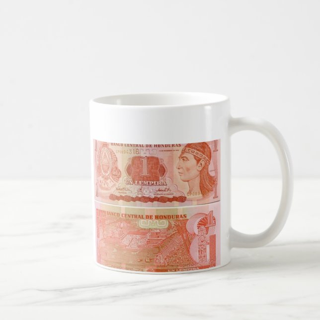 Tasse Taza Honduras de lempira (Droite)