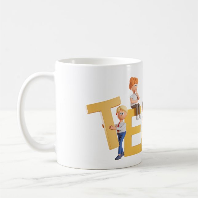 Tasse TEAM – Design amusant et motivant (Gauche)