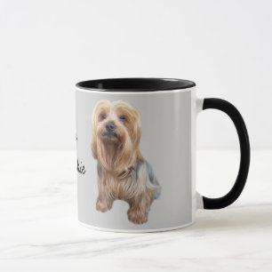 Tasse tellement mignonne de Yorkshire Terrier