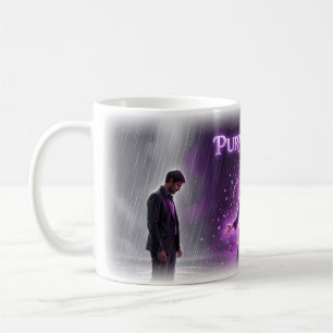Tasse Tempête Violette Entre Chagrin et Liberté